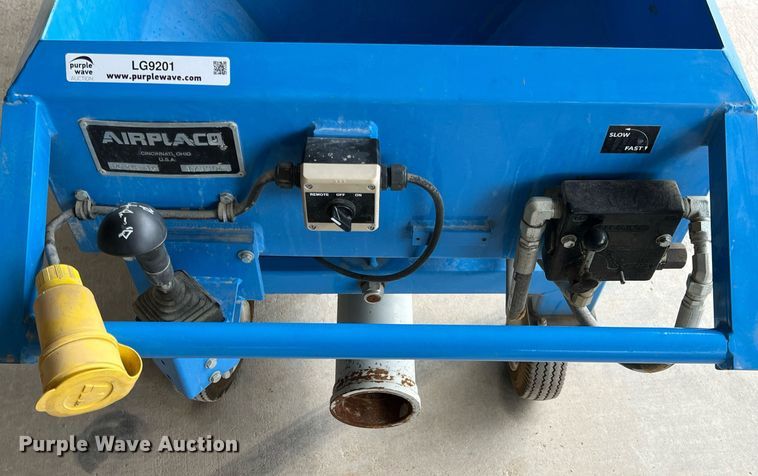 image for item LG9201 Airplaco Pumpmaster PG-25  grout pump