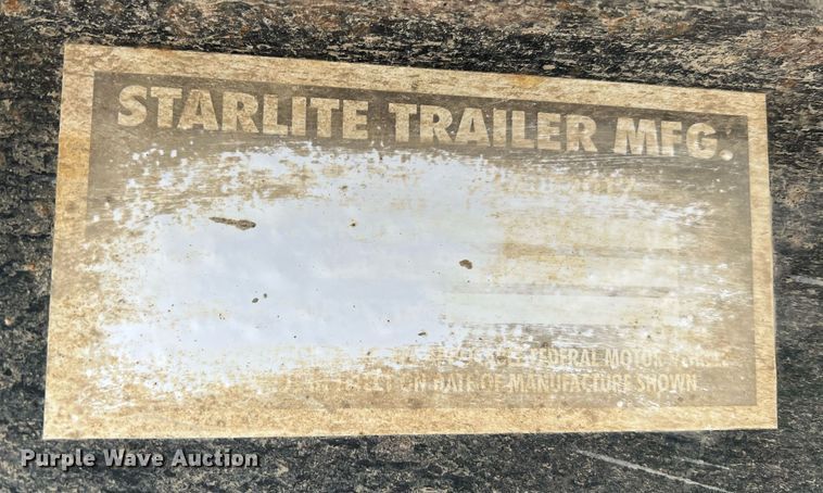 image for item LI9630 1999 Starlite  equipment trailer