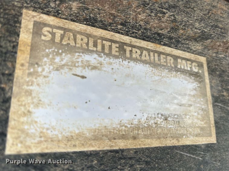 image for item LI9630 1999 Starlite  equipment trailer