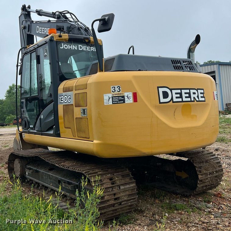 image for item LI9722 2014 John Deere 130G  excavator