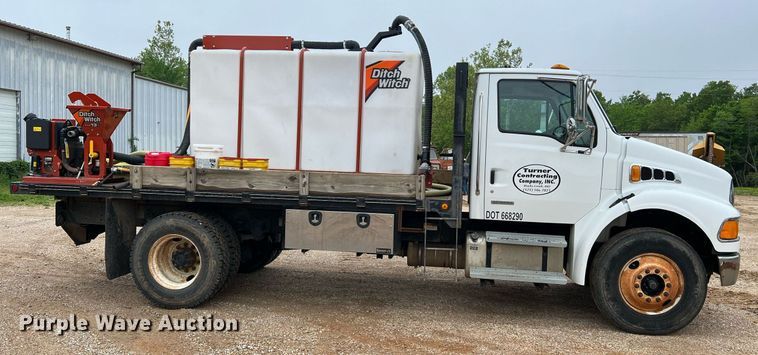 image for item LI9725 2008 Sterling Acterra  flatbed truck with fluid mixing system