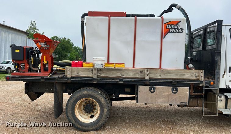 image for item LI9725 2008 Sterling Acterra  flatbed truck with fluid mixing system