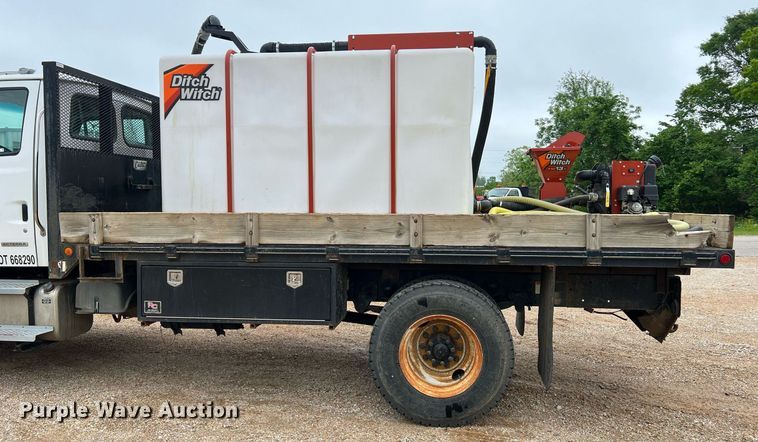 image for item LI9725 2008 Sterling Acterra  flatbed truck with fluid mixing system