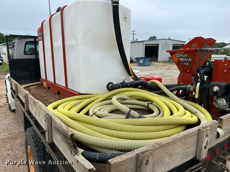 image for item LI9725 2008 Sterling Acterra  flatbed truck with fluid mixing system