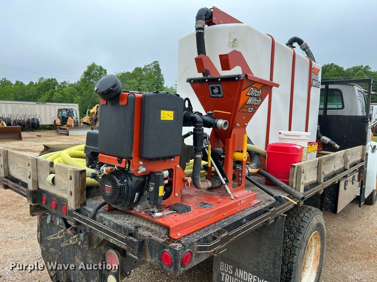 image for item LI9725 2008 Sterling Acterra  flatbed truck with fluid mixing system