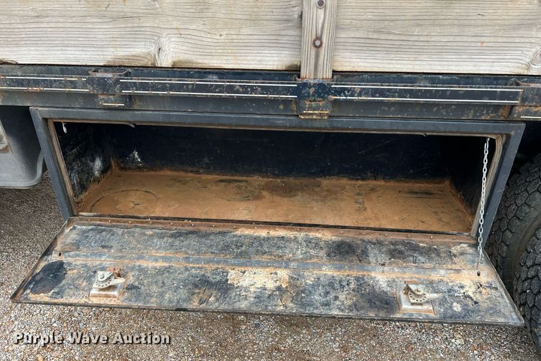 image for item LI9725 2008 Sterling Acterra  flatbed truck with fluid mixing system