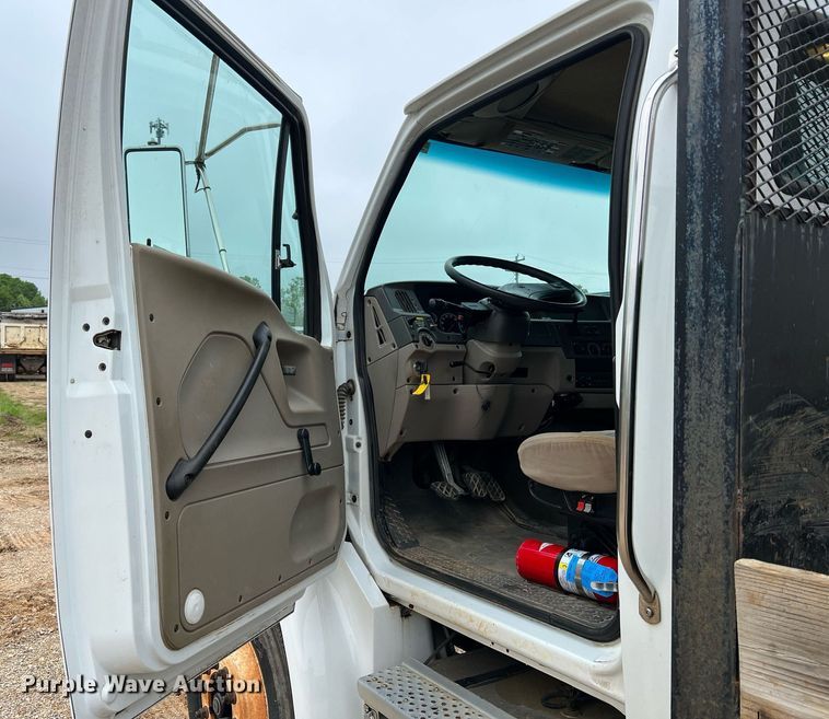 image for item LI9725 2008 Sterling Acterra  flatbed truck with fluid mixing system