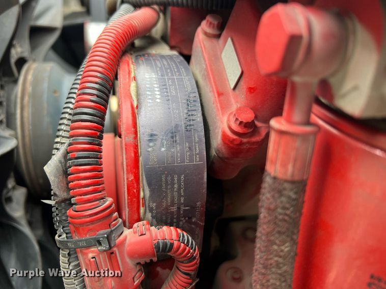 image for item LI9725 2008 Sterling Acterra  flatbed truck with fluid mixing system