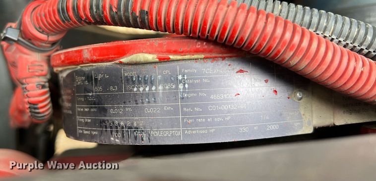 image for item LI9725 2008 Sterling Acterra  flatbed truck with fluid mixing system