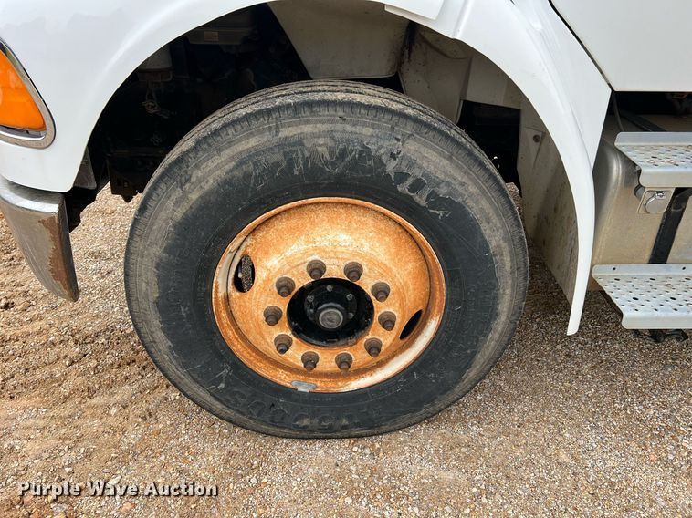 image for item LI9725 2008 Sterling Acterra  flatbed truck with fluid mixing system