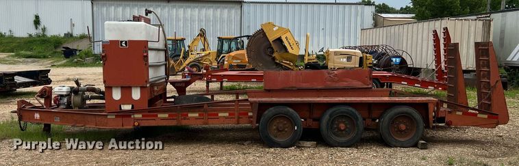 image for item LI9728 1999 Belshe T-18  equipment trailer