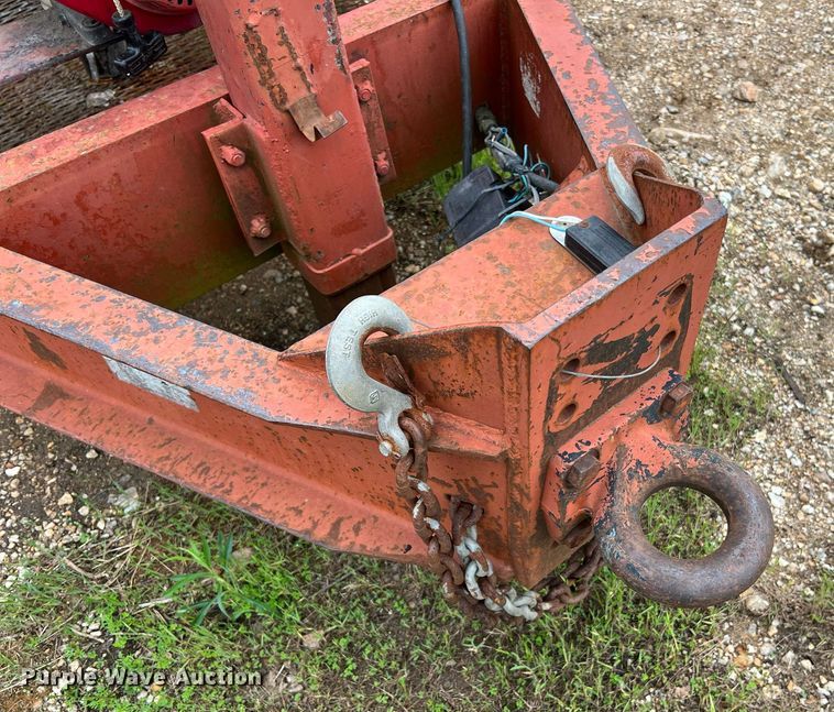 image for item LI9728 1999 Belshe T-18  equipment trailer