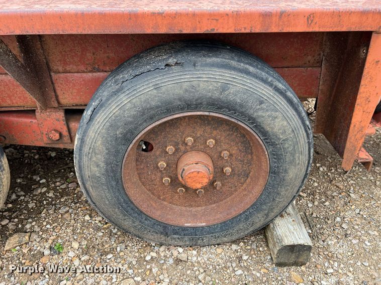 image for item LI9728 1999 Belshe T-18  equipment trailer