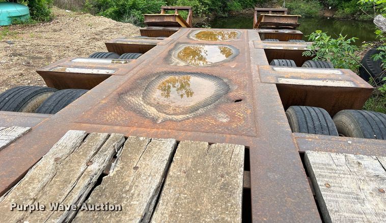 image for item LI9729 1990 Holden HLB43350  drop deck equipment trailer