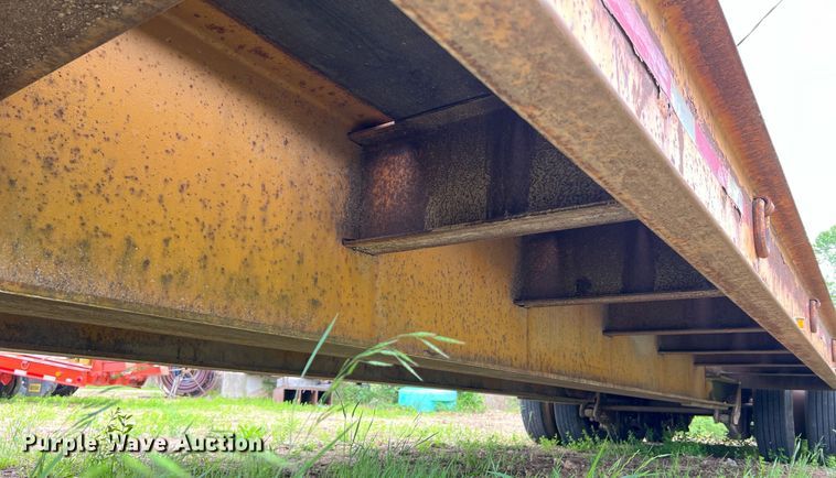 image for item LI9729 1990 Holden HLB43350  drop deck equipment trailer