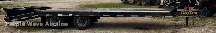 image for item LI9730 2008 Big Tex 20ED  equipment trailer
