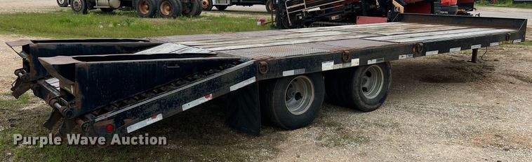 image for item LI9730 2008 Big Tex 20ED  equipment trailer