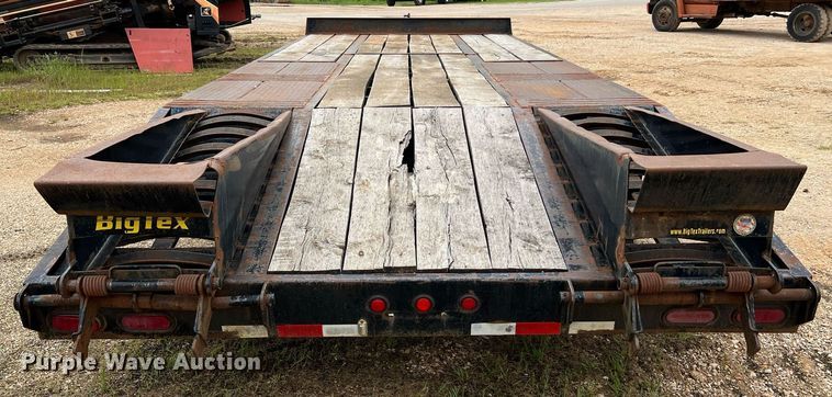 image for item LI9730 2008 Big Tex 20ED  equipment trailer
