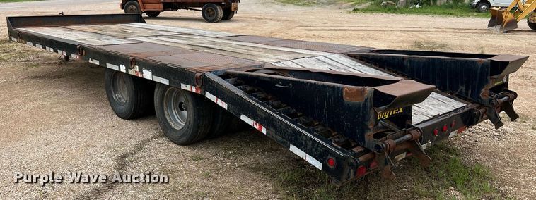 image for item LI9730 2008 Big Tex 20ED  equipment trailer