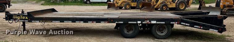 image for item LI9730 2008 Big Tex 20ED  equipment trailer
