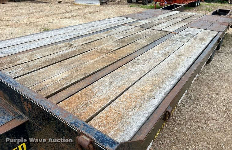 image for item LI9730 2008 Big Tex 20ED  equipment trailer