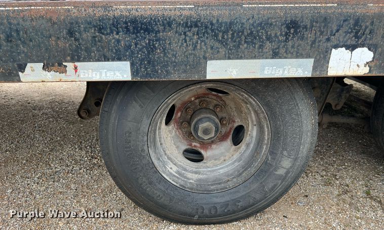 image for item LI9730 2008 Big Tex 20ED  equipment trailer