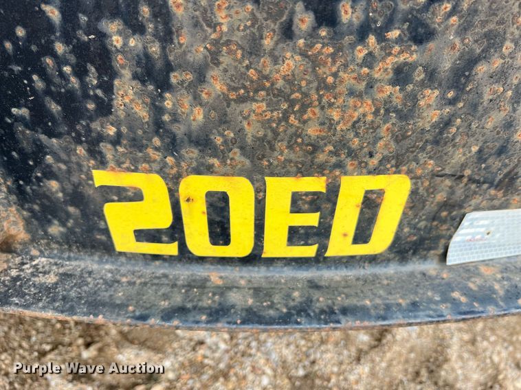 image for item LI9730 2008 Big Tex 20ED  equipment trailer