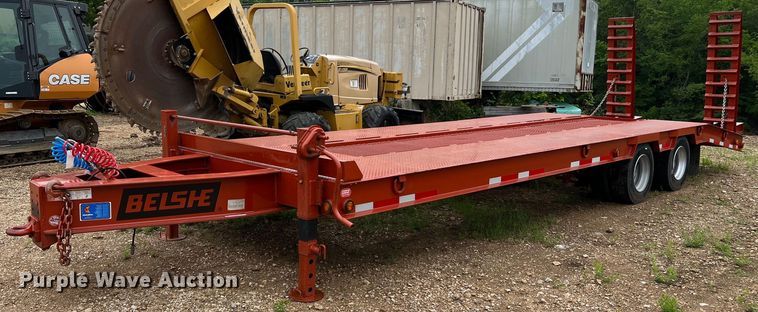 image for item LI9731 2022 Belshe T10  equipment trailer