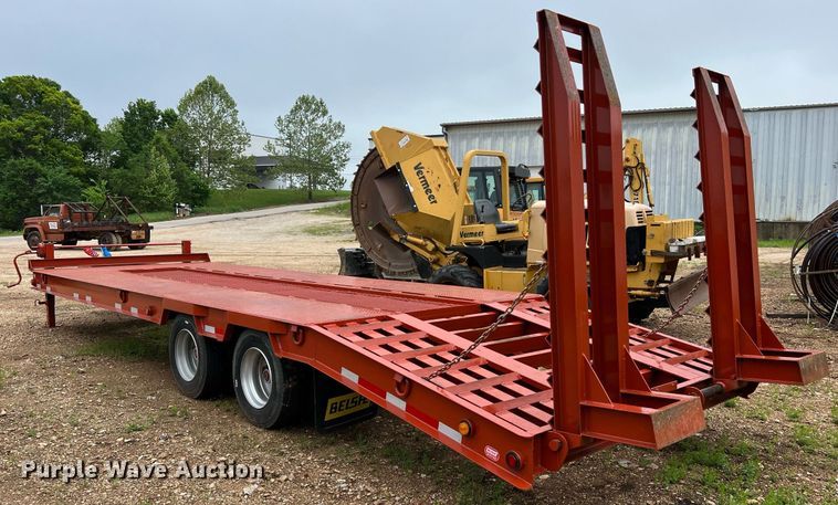 image for item LI9731 2022 Belshe T10  equipment trailer