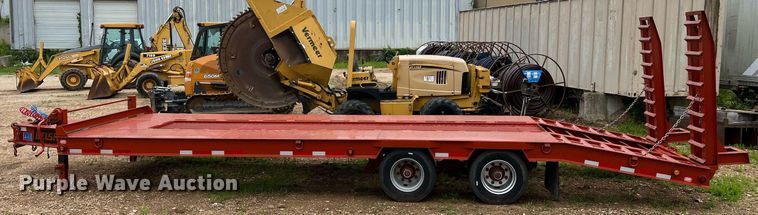 image for item LI9731 2022 Belshe T10  equipment trailer