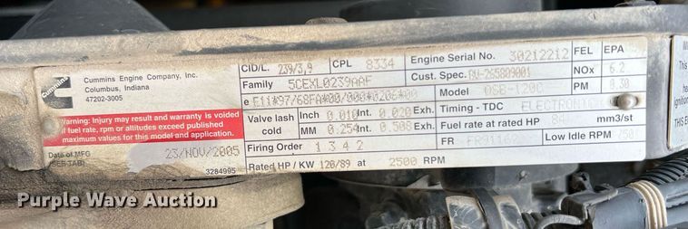 image for item LI9733 2006 Vermeer RT1250  rock saw