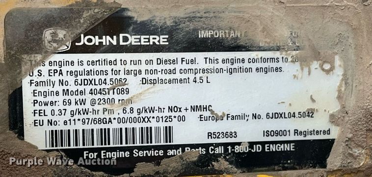 image for item LI9734 2006 John Deere 310SG  backhoe