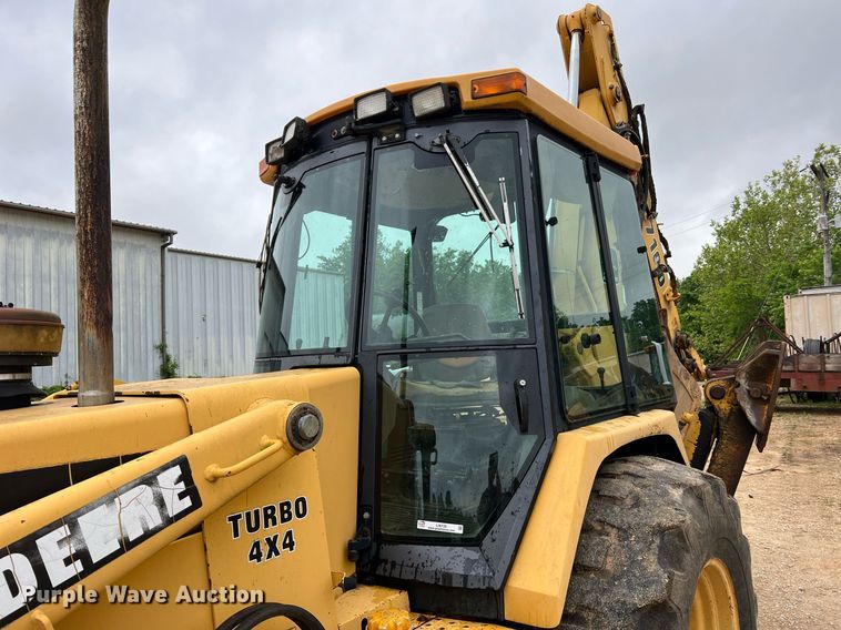 image for item LI9735 1996 John Deere 710D  backhoe