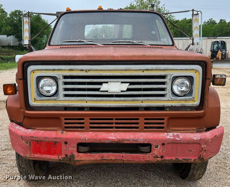 image for item LI9736 1978 Chevrolet C60 Custom Deluxe  flatbed truck