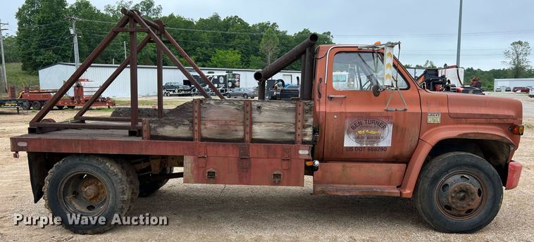 image for item LI9736 1978 Chevrolet C60 Custom Deluxe  flatbed truck