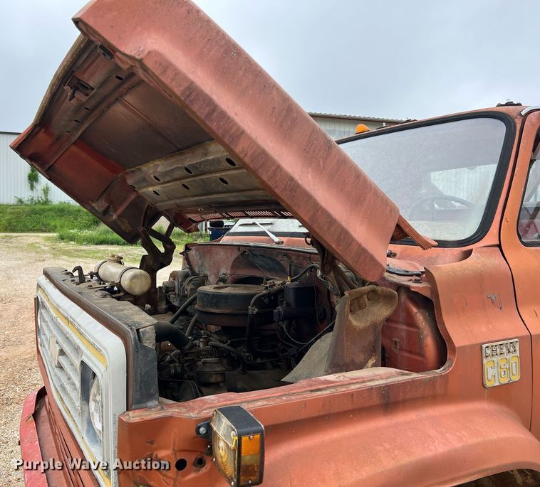 image for item LI9736 1978 Chevrolet C60 Custom Deluxe  flatbed truck