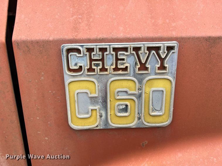 image for item LI9736 1978 Chevrolet C60 Custom Deluxe  flatbed truck