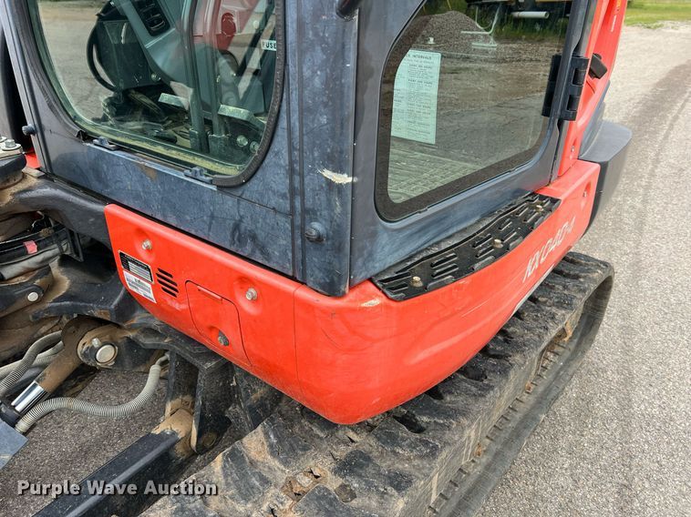 image for item LI9737 2018 Kubota KX040-4  mini excavator