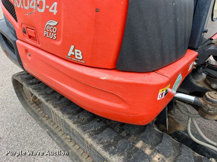image for item LI9737 2018 Kubota KX040-4  mini excavator