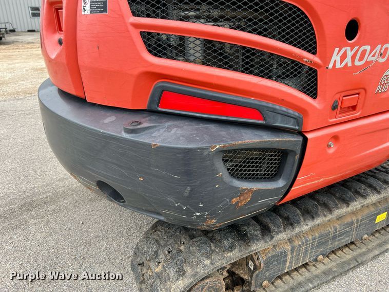 image for item LI9737 2018 Kubota KX040-4  mini excavator