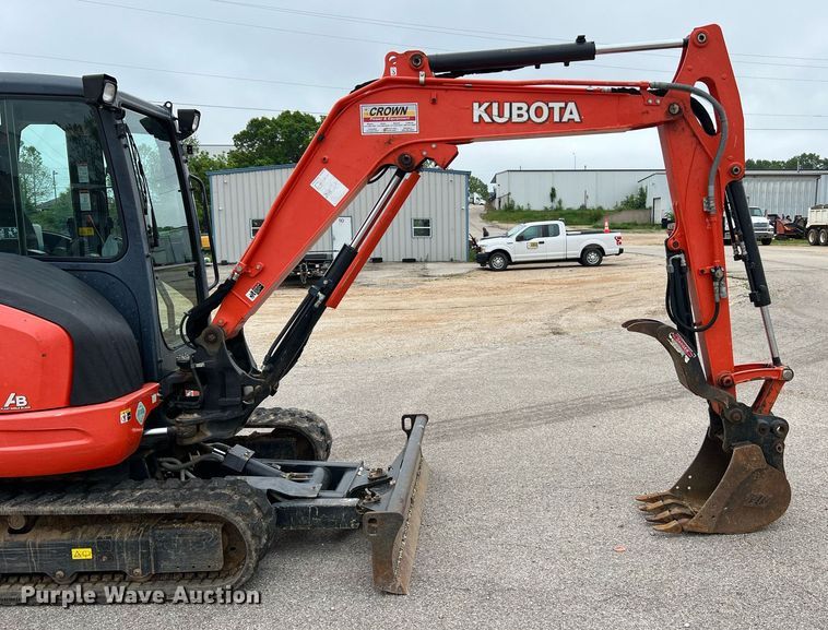 image for item LI9737 2018 Kubota KX040-4  mini excavator