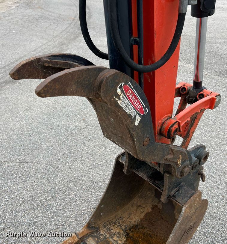 image for item LI9737 2018 Kubota KX040-4  mini excavator