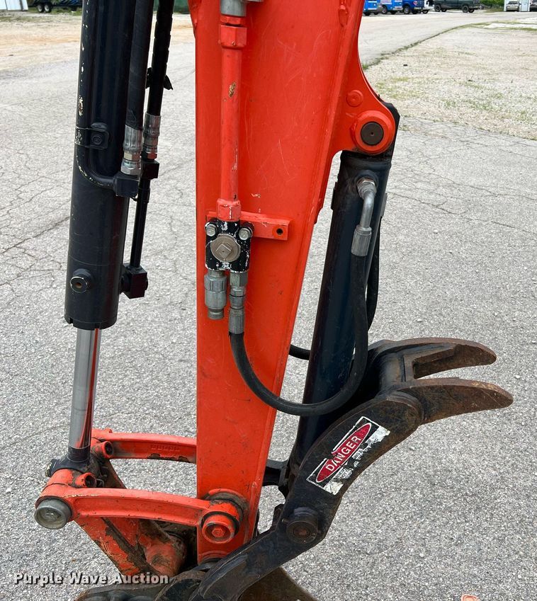 image for item LI9737 2018 Kubota KX040-4  mini excavator