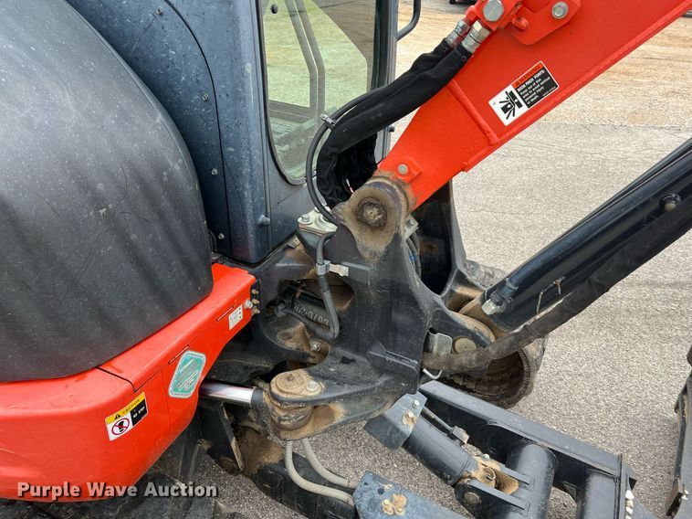 image for item LI9737 2018 Kubota KX040-4  mini excavator