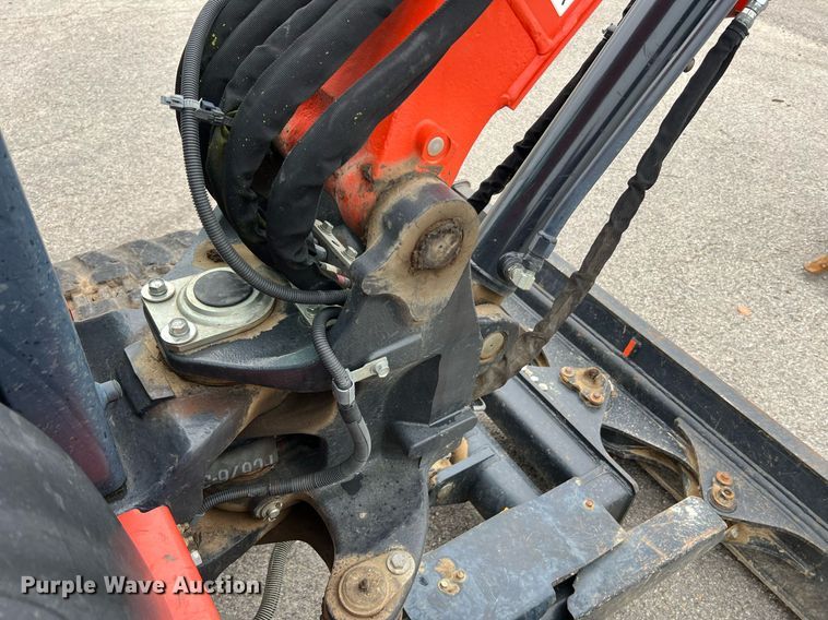 image for item LI9737 2018 Kubota KX040-4  mini excavator
