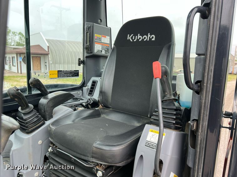 image for item LI9737 2018 Kubota KX040-4  mini excavator