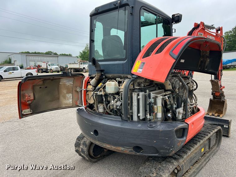 image for item LI9737 2018 Kubota KX040-4  mini excavator