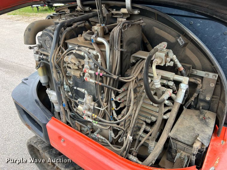 image for item LI9737 2018 Kubota KX040-4  mini excavator