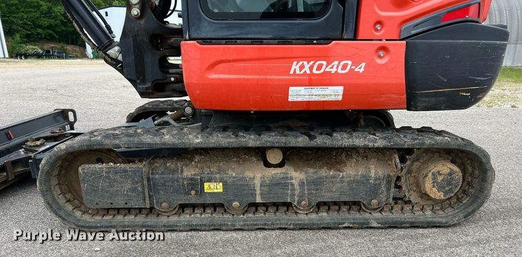 image for item LI9737 2018 Kubota KX040-4  mini excavator