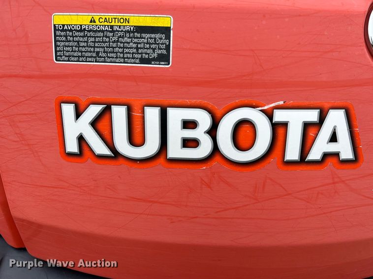 image for item LI9737 2018 Kubota KX040-4  mini excavator